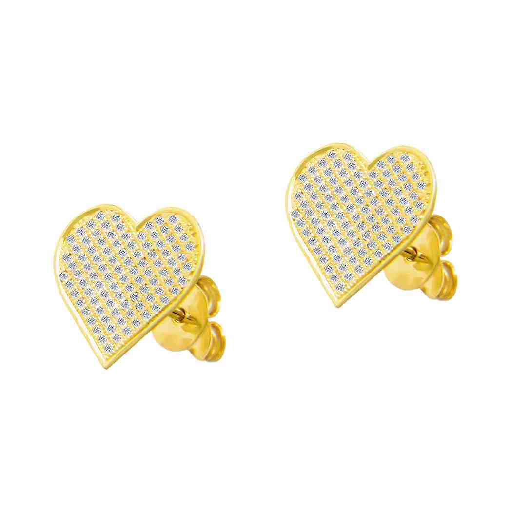 Heart Stud Earring ER23021A